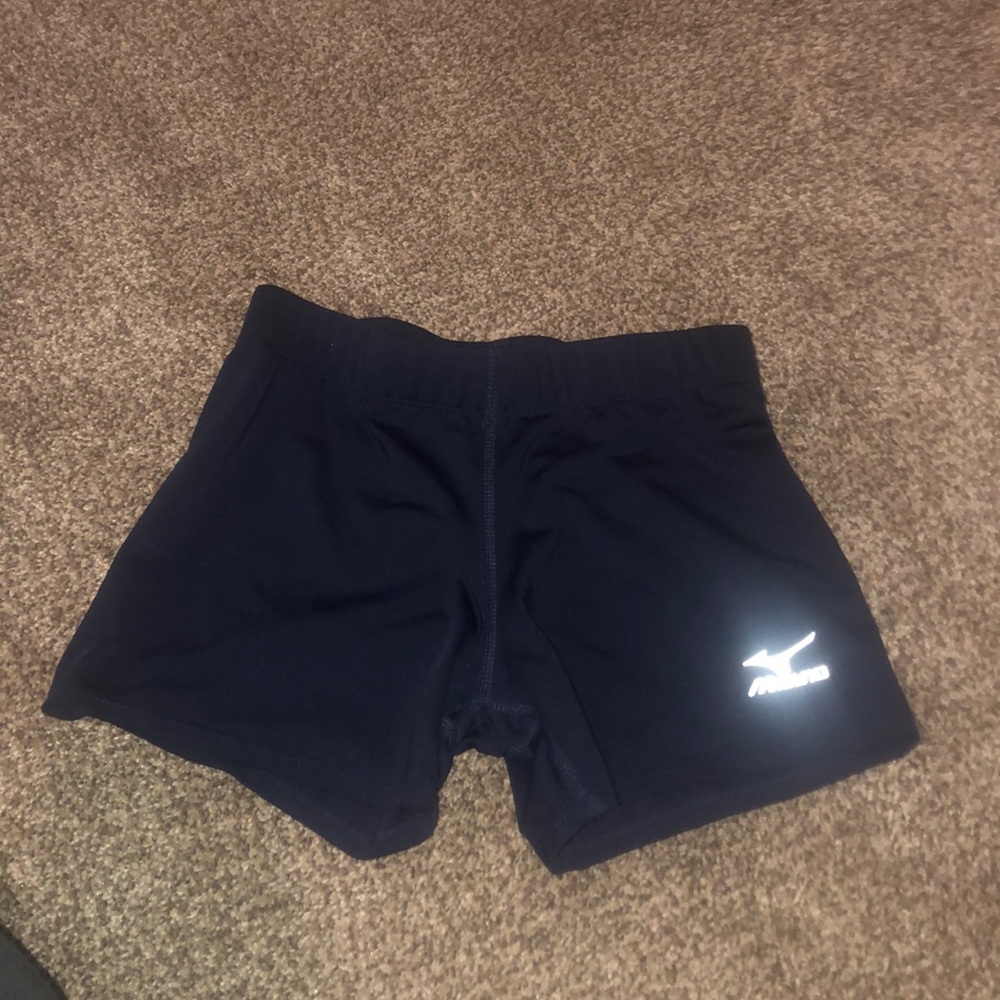 Navy Mizuno volleyball spandex